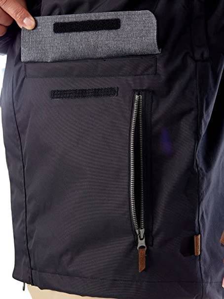 SESSIONS Airborne (black) snowboard jacket