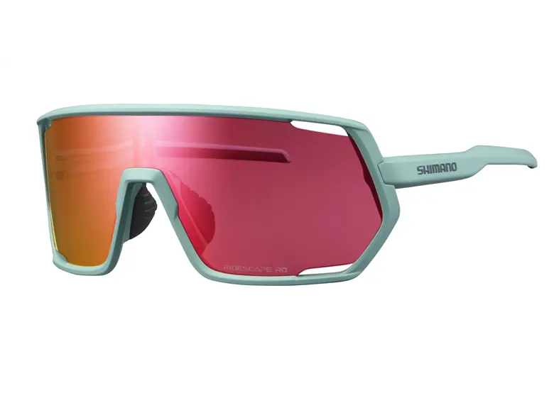 SHIMANO TCNM2 RIDESCAPE RD Light blue/Red cycling sunglasses