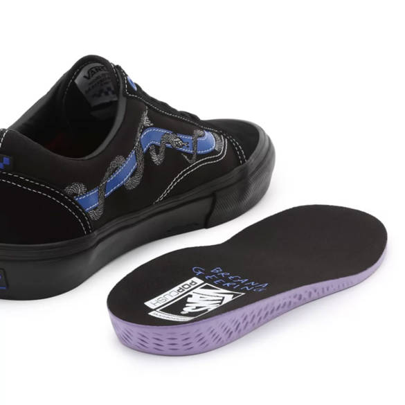 Skate Old Skool X Breana Geering (blue/black) skate shoes