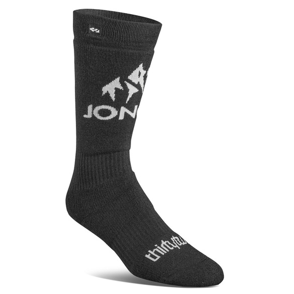 ThirtyTwo  Jones Merino Asi Sock (black) snowboard socks