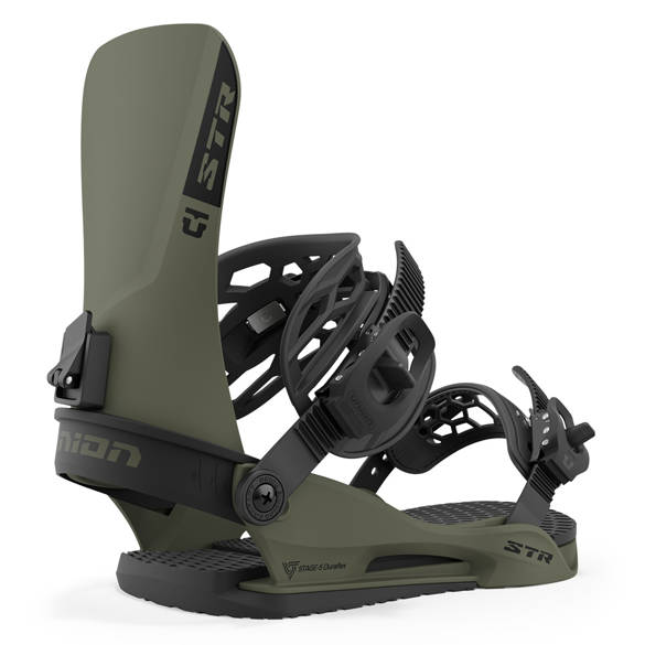 UNION STR (dark green) DEMO 2024 snowboard bindings