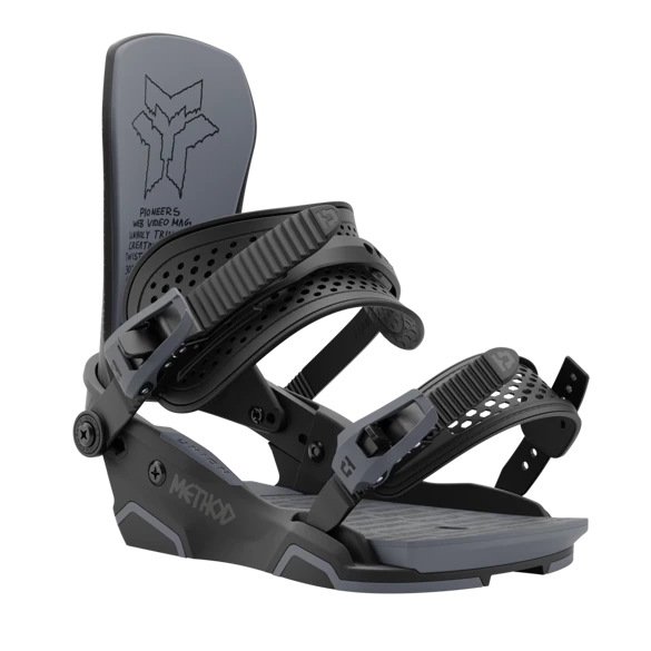 UNION x Method (black) 2025 snowboard bindings