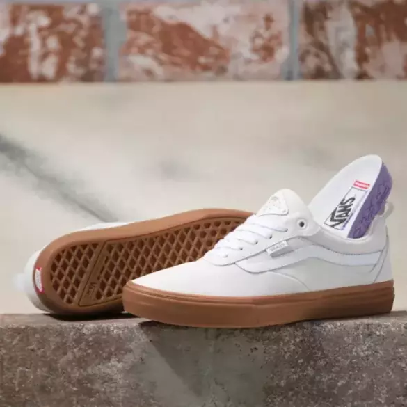 VANS Kyle Walker Pro (blanc de blanc/gum) skate shoes