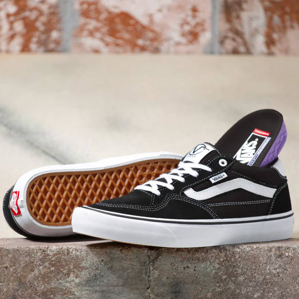 VANS Rowan (black/white) skate shoes