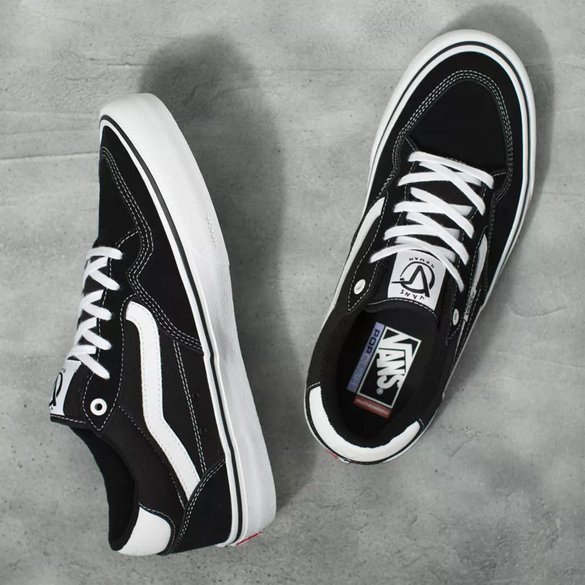 VANS Rowan (black/white) skate shoes