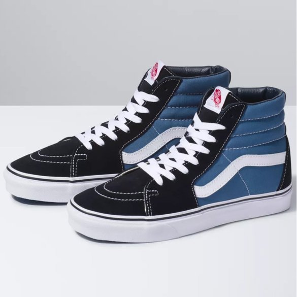 VANS Sk8 Hi (navy) shoes