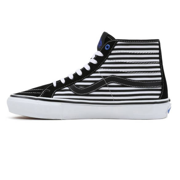 VANS Skate Sk8 Hi Decon X Breana Geering (black/white) skate shoes