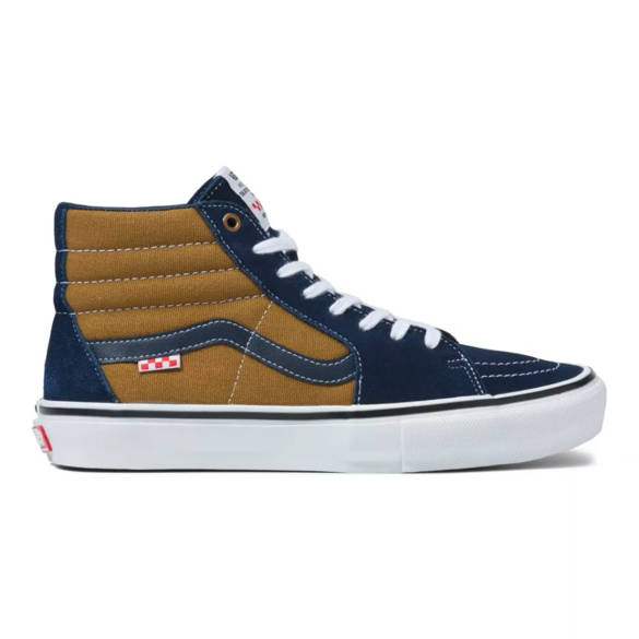 VANS Skate Sk8 Hi Reynolds (navy/golden brown) shoes