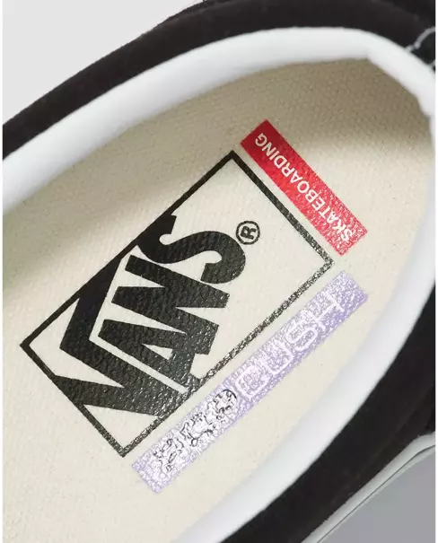 VANS Skate Slip On (black/white) skate shoes