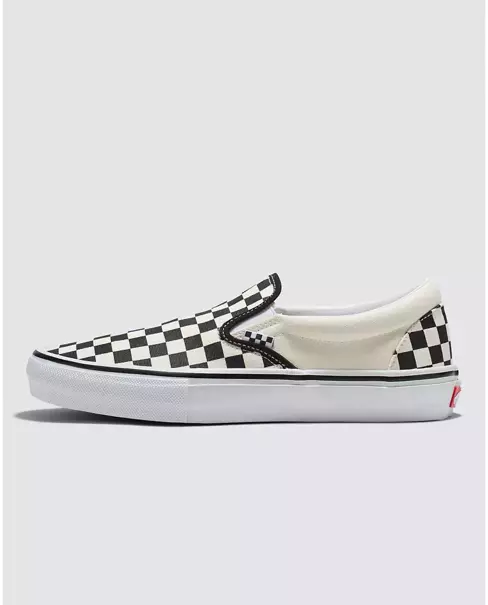 VANS Skate Slip On (checkerboard black/off white) skate shoes