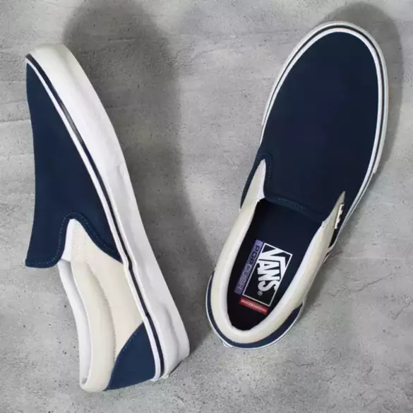 VANS Skate Slip On (dress blue/turtledove) skate shoes