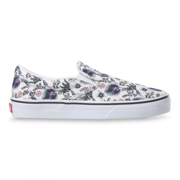 VANS Slip On (paradise floral true white/true white) shoes