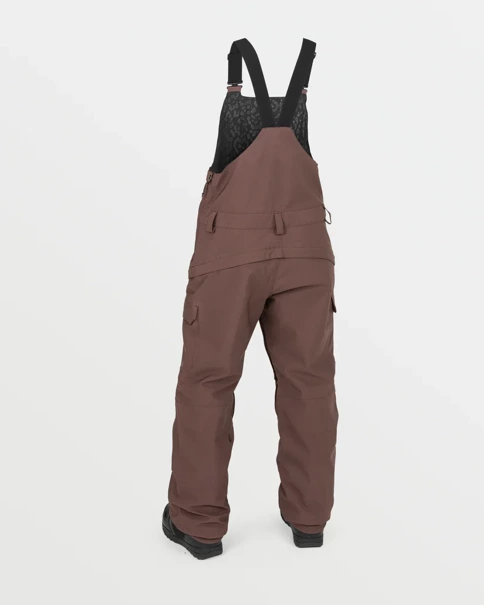 VOLCOM Creston 3D Stretch Bib Overall (mahogany) snowboard women pants