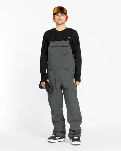 VOLCOM Roan Bib (charcoal) snowboard pants