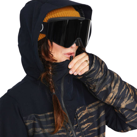 VOLCOM Shelter 3D Stretch WMN (tiger print) snowboard jacket