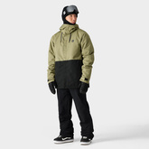 686 Foundation (sage colorblock) snowboard jacket