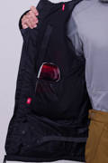 686 Geo Insulated Jacket (black camo colorblock)