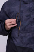 686 Geo Insulated Jacket (black camo colorblock)