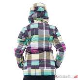 686 Mannual Court Polyquilt W (sherbert plaid) snowboard jacket