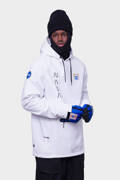 686 Wateproof Hoody (nasa white) snow pullover