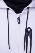 686 Wateproof Zip Hoody (white) snow pullover