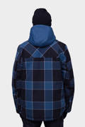 686 Woodland Jacket (orion blue plaid) jacket