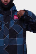 686 Woodland Jacket (orion blue plaid) jacket