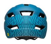 BELL Sidetrack (wavy checks matte blue) kids helmet