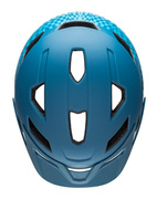 BELL Sidetrack (wavy checks matte blue) kids helmet