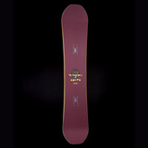 CAPITA x BOMBHOLE Big Nice Burgundy Snowboard snowboard