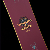 CAPITA x BOMBHOLE Big Nice Burgundy Snowboard snowboard