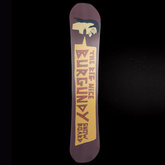 CAPITA x BOMBHOLE Big Nice Burgundy Snowboard snowboard