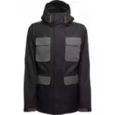 SESSIONS Airborne (black) snowboard jacket