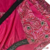 SESSIONS Munchie V J's pink roses snowboard jacket