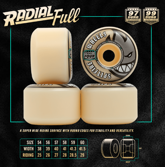 SPITFIRE F4 Rowan Spitball Radial Full 99d 55mm wheels