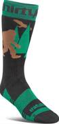 ThirtyTwo  Double Sock (black/green) snowboard socks