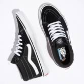 VANS Skate Grosso Mid (black/white) skate shoes