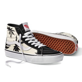 VANS Skate Sk8 Hi Reissue (Grosso '84 black palms) skate shoes