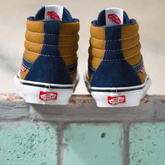 VANS Skate Sk8 Hi Reynolds (navy/golden brown) shoes