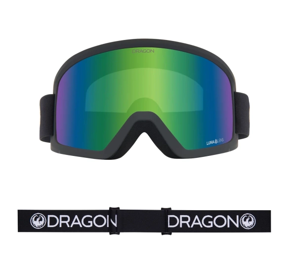 Gogle DRAGON DX3 L OTG Black Green Ion