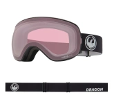 DRAGON X2s Nouveau Black Red Ion + Light Rose snow goggles