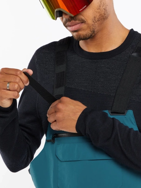 VOLCOM Rain Gore Tex Bib Overall (blue) snowboard pants