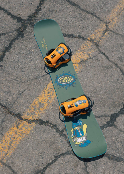 UNION Sims Nub '93 2024 snowboard bindings