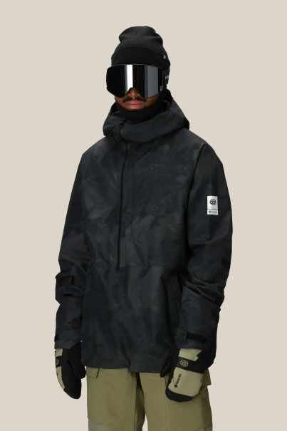686 GORE-TEX Fragment Shell Anorak (black hemisphere) jacket
