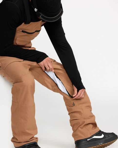 VOLCOM Roan Bib Overall (terra brown) snowboard pants