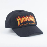 Czapka Thrasher Flame Old Timer Blk