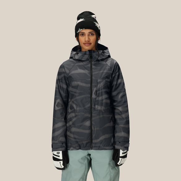 Kurtka snowboardowa 686 Athena Insulated (black vapors)