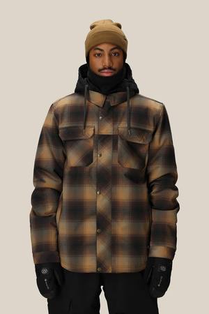 Kurtka Snowboardowa 686 Woodland Insulated (caramel plaid)