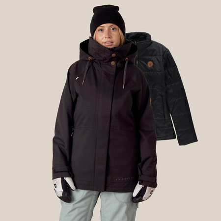 686 SMARTY® 3-in-1 Spellbound (black herringbone) jacket