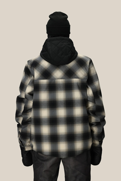 Kurtka Snowboardowa 686 Woodland Insulated (limestone plaid) 